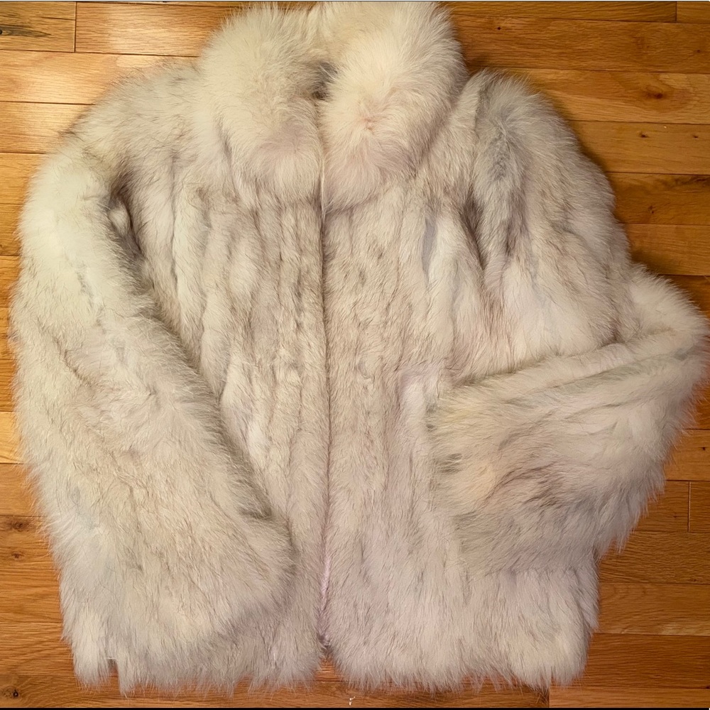 VINTAGE SAGA FOX Fur Coat Genuine 100% Fur Jacket